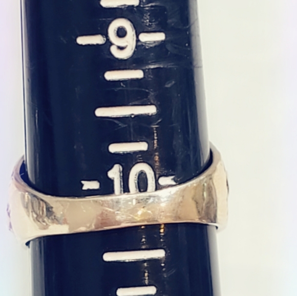 Fancy Multi Stone Sterling Silver 925 Gemstone Ring - Picture 3 of 3